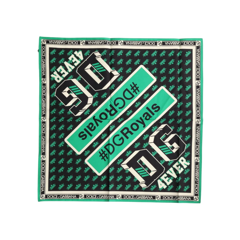Dolce & Gabbana Multicolor #dgroyals Square Foulard 50.5cm X 50cm Scarf - Men