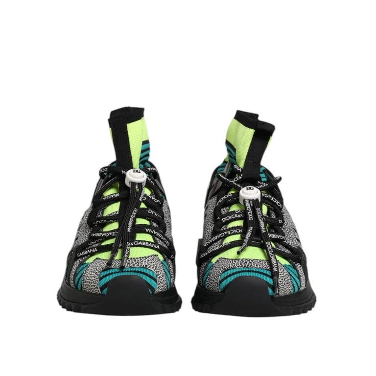 Dolce & Gabbana Multicolor Sorrento Socks Men Sneakers Shoes - Men