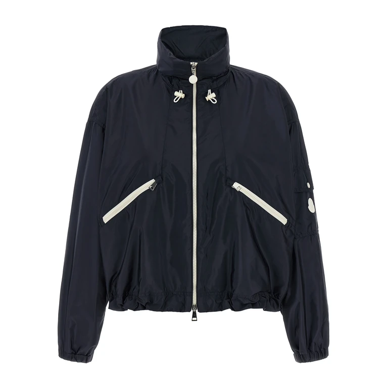 Blue Polyamide Shell Jacket Clothing - Women