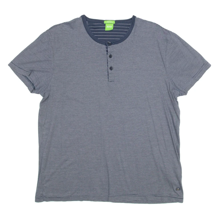 BOSS Regular Fit Mens T-Shirt Blue M
