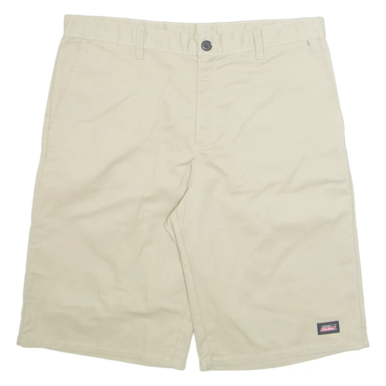 DICKIES Mens Chino Shorts Beige XL W36
