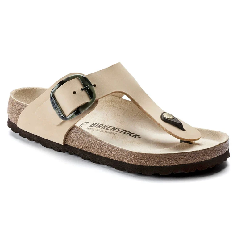 Women's Gizeh Big Buckle Nubuck Sandals
