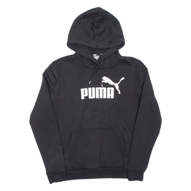 PUMA Womens Black Hoodie Pullover M