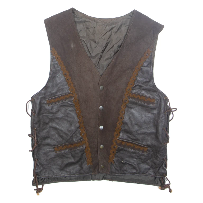 Mens Waistcoat Black M (XX1-131224-7606)