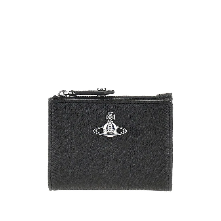 VIVIENNE WESTWOOD Orb logo bi-fold cardholder Woman One Size