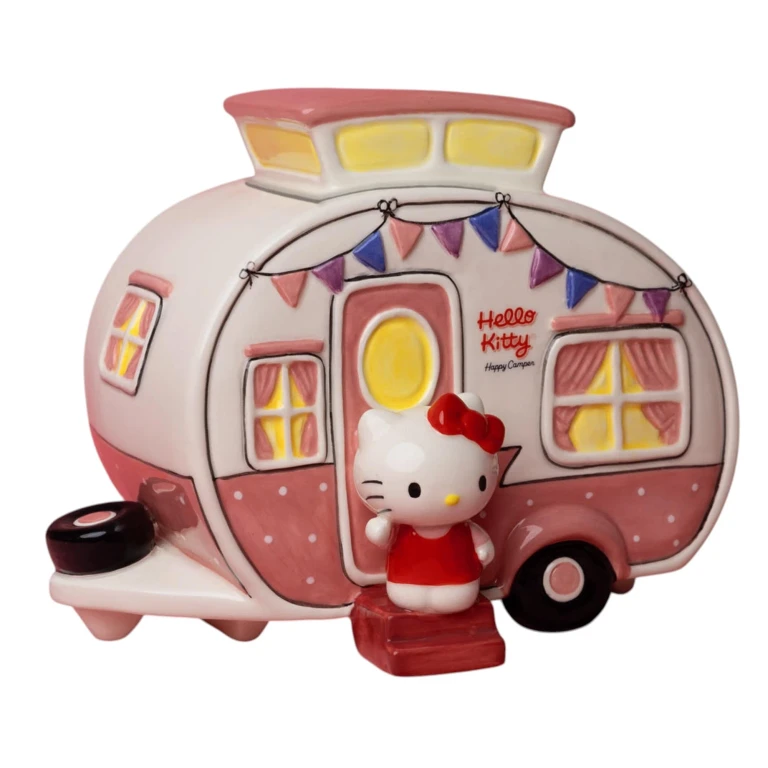 Hello Kitty Retro Camper Cookie Jar