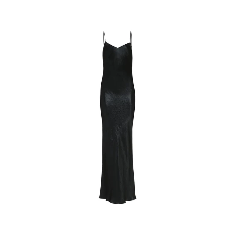 Saint Laurent Black Acetate Casual Dress - Women