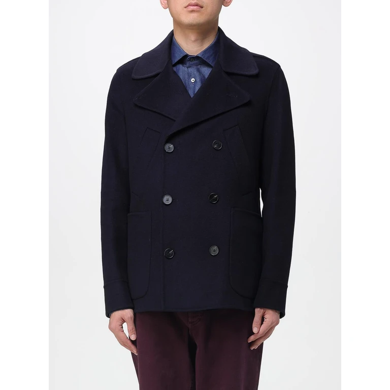 Coat Men color Blue (B51PUARMADOU205)