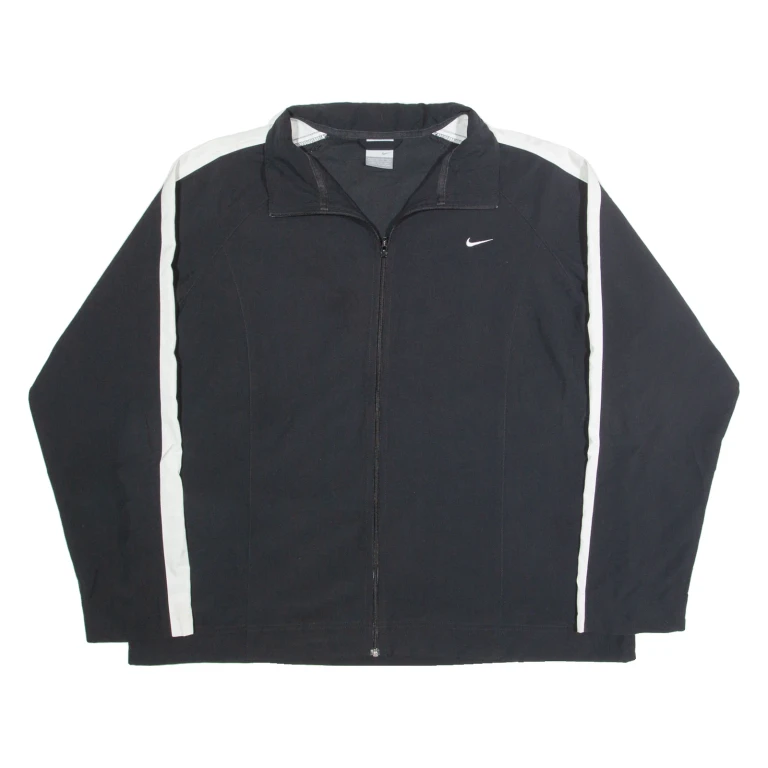 NIKE Womens Track Jacket Black XL