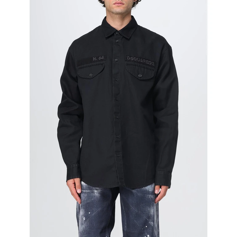 Shirt Men color Black (S74DM0952D35264900)