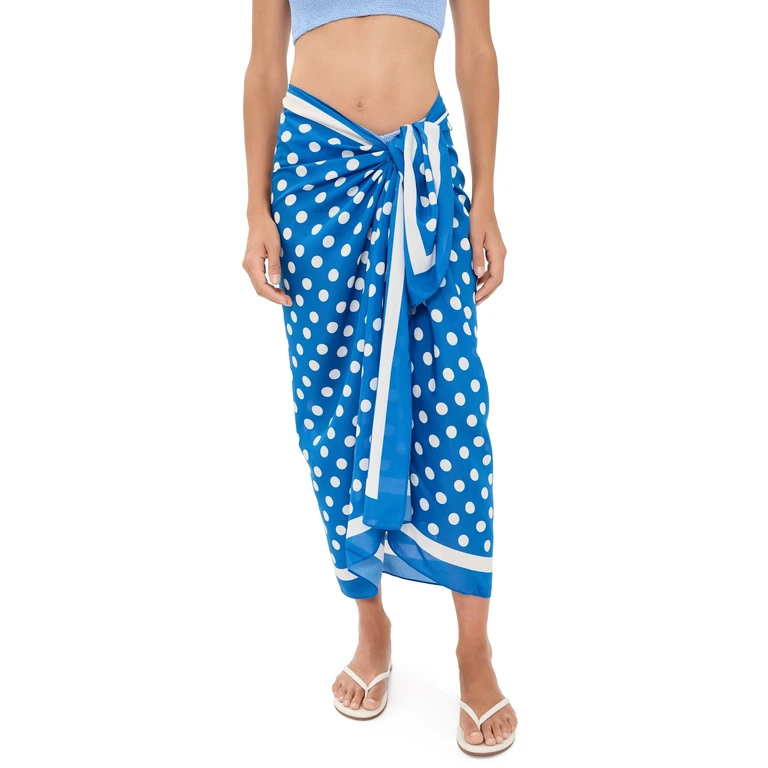 The Long Pareo Olympian Blue One Size