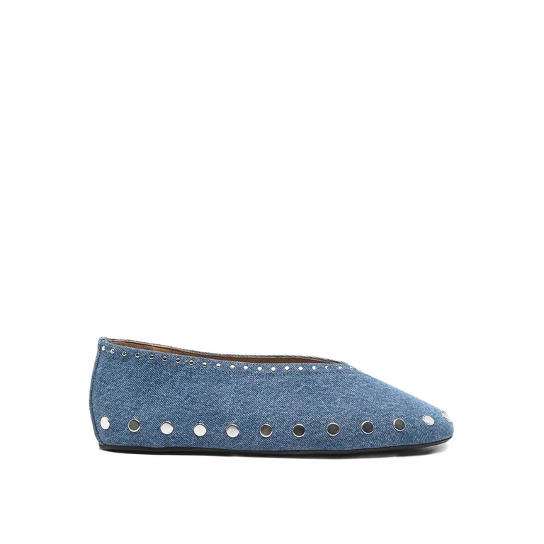 Ganni Ballerines - Bleu (B1020178566)