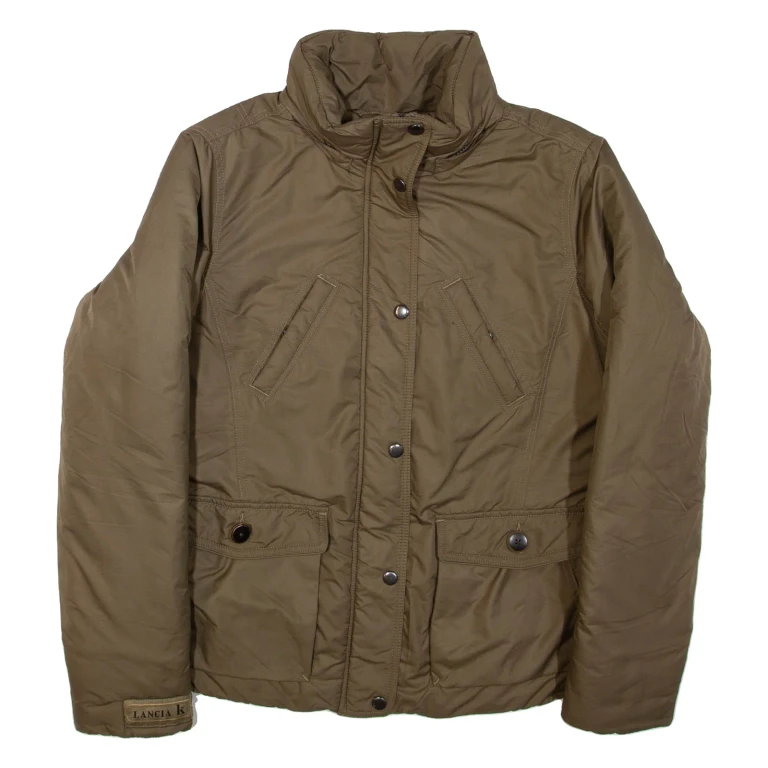 LEVI'S Womens Puffer Jacket Brown L
