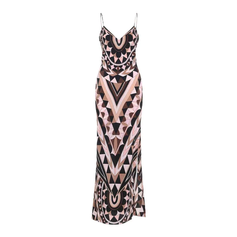 Emilio Pucci Maxi Robe - Couleur Chair (6HRI276H773039)