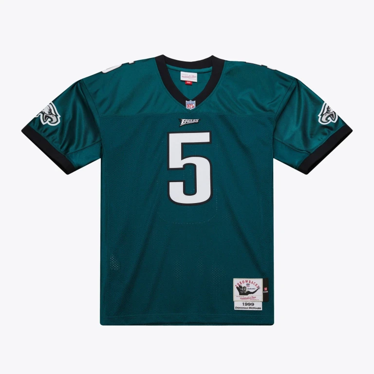 Men's NFL Dark Jersey Eagles 1999 Donovan Mcnabb Jerseys