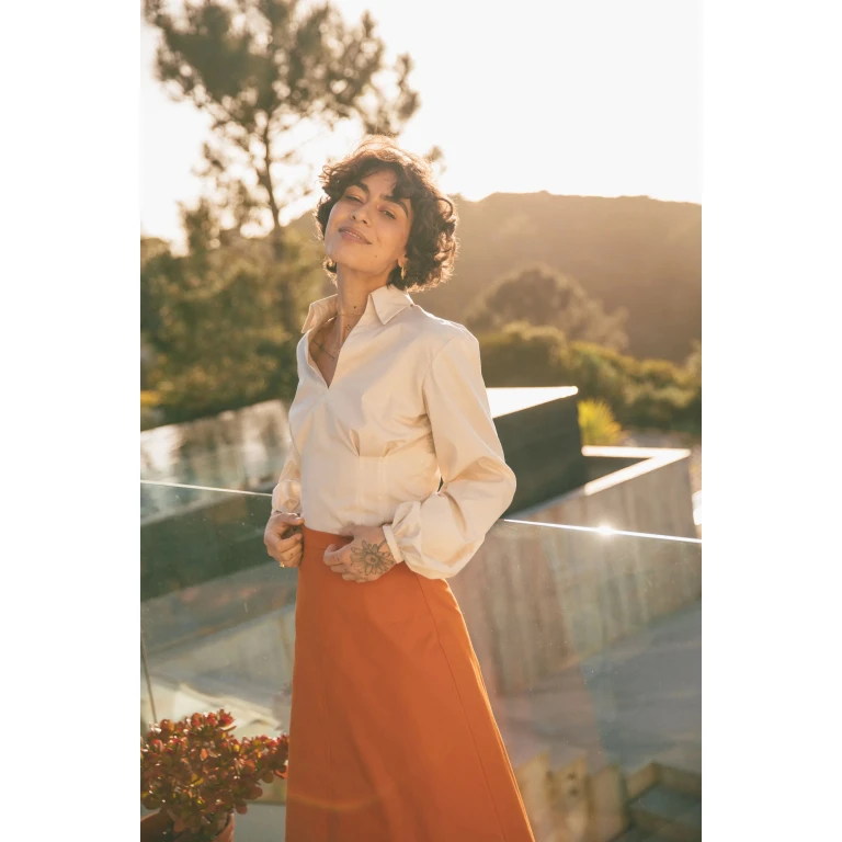 YUCCA BLOUSE - ECRU