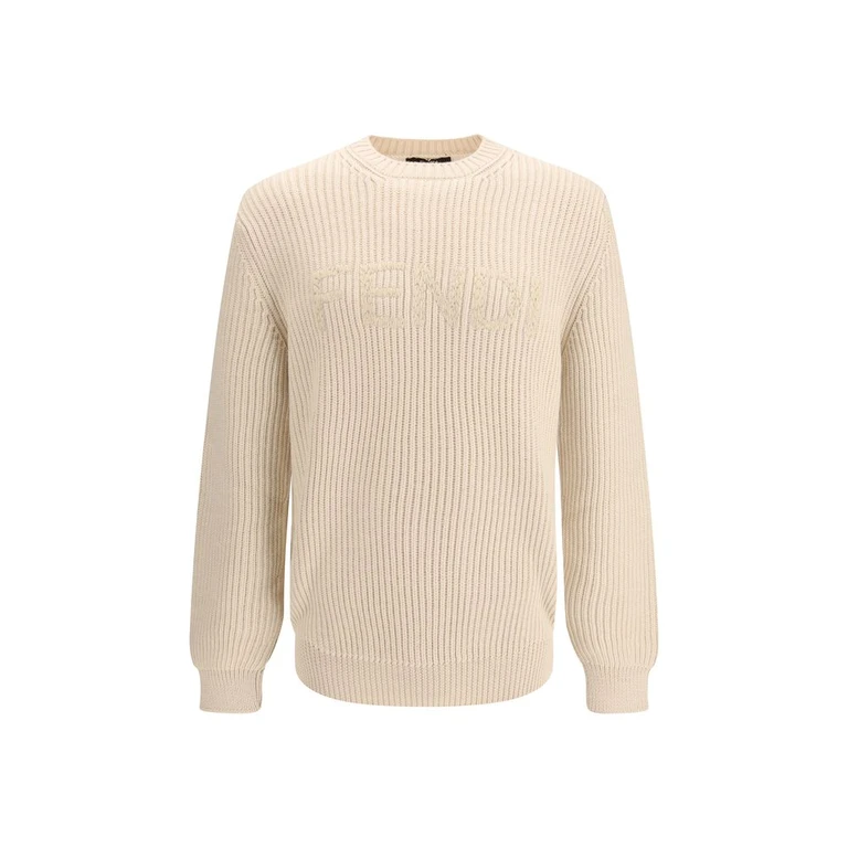 Beige Wool Oves Aries Sweatshirt Clothing - Men