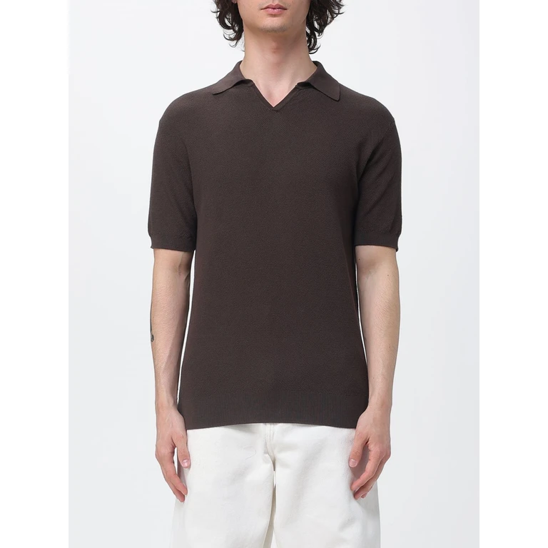 Cotton Knit Polo Shirt (91571TSB48010480)