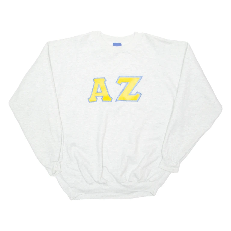 CHAMPION Mens Sweatshirt Grey USA L
