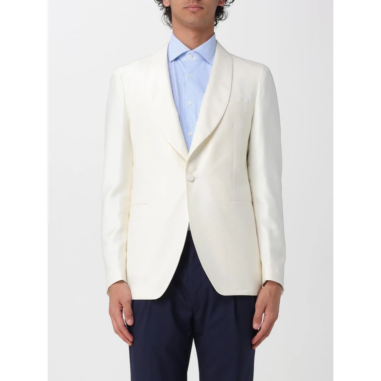 Single-Breasted Virgin Wool Blazer (1FVK18A060092X3108)
