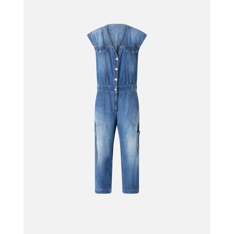 Pinko - Combinaison sans manches en denim - 36