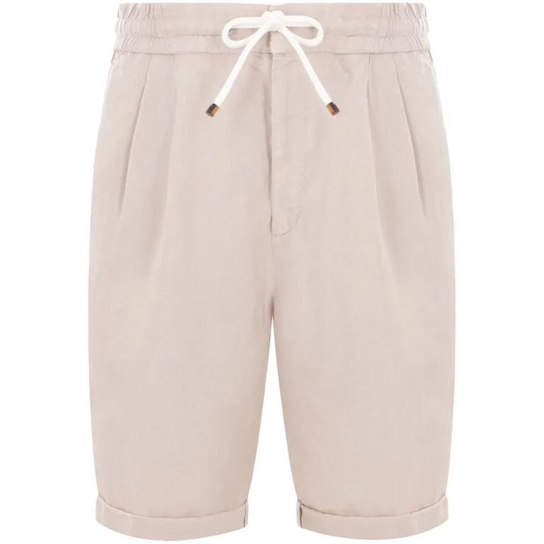 Brunello Cucinelli Linen Bermuda