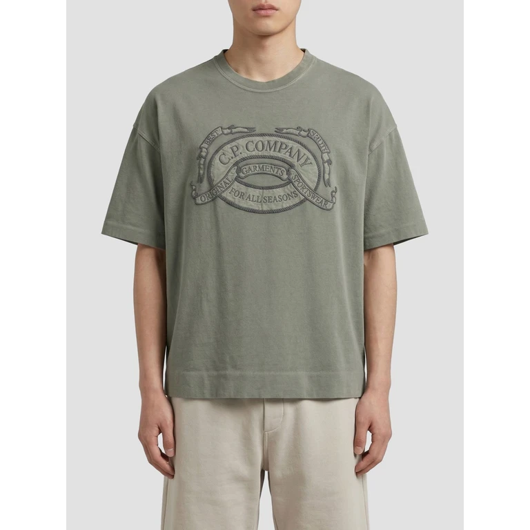 C. P. COMPANY T-Shirt Men color Grey (20CMTS220A005697O921)