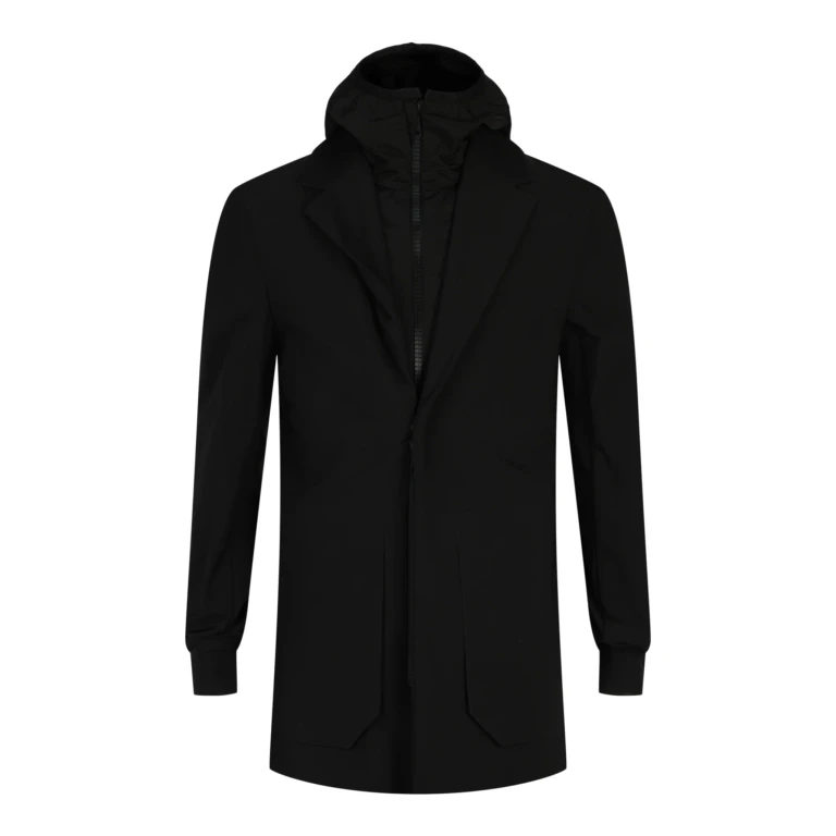 Single-Breasted Layered Blazer