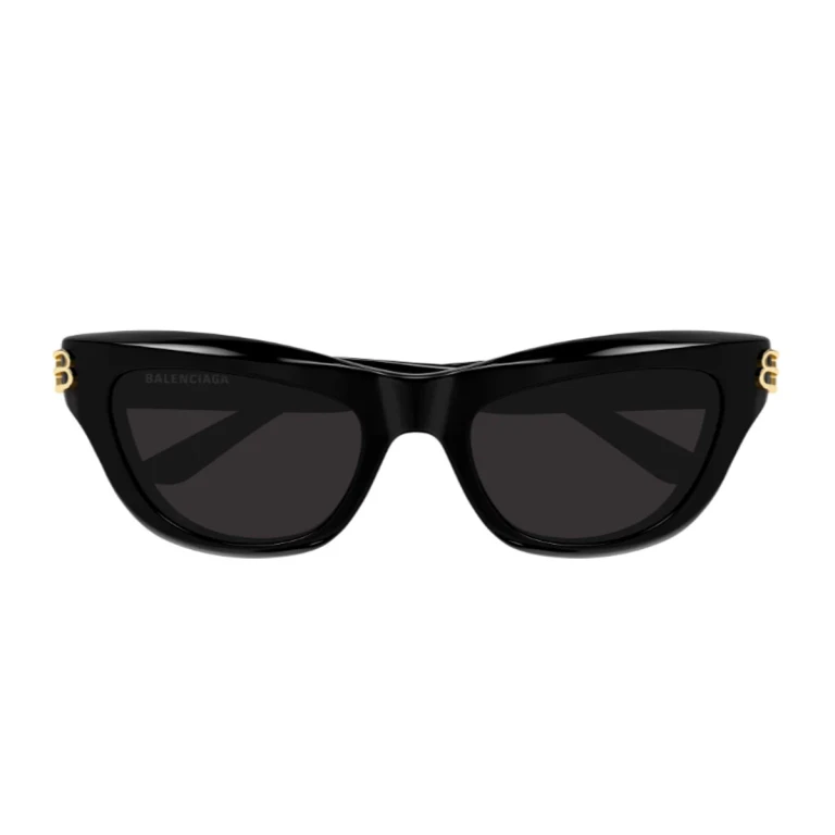 Balenciaga Bb0430s Linea Everyday Black Acetato Riciclato Sunglasses - Women