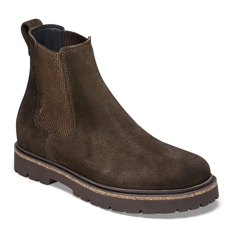 Unisex Highwood Slip On Suede Leather Mocha