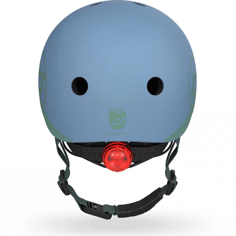 Kids XXS Adjustable Safety Helmet with LED Light, Ages 1-5 Years