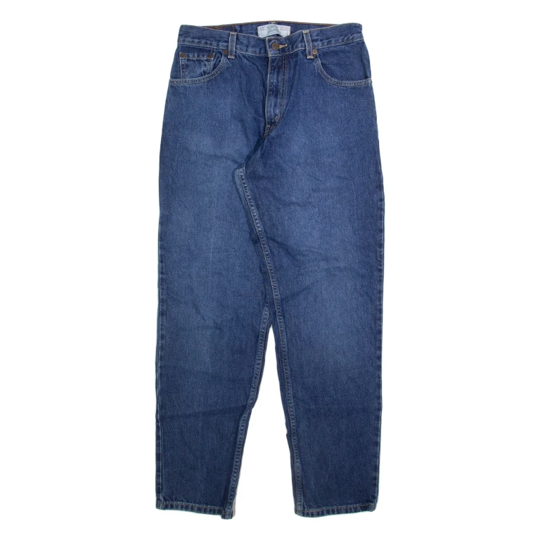 LEVI'S Signature Womens Jeans Blue Relaxed Tapered W28 L30
