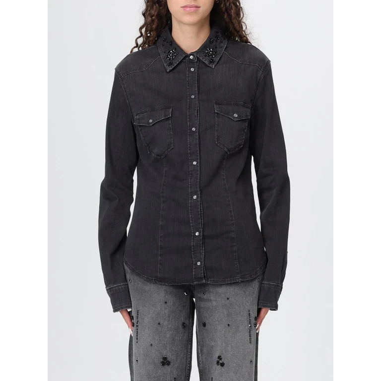 LIU JO Shirt Woman color Black (UF5198D405187467)