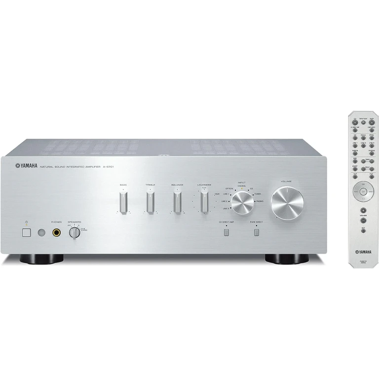 A-S701SL Natural Sound Integrated Stereo Amplifier (Silver)