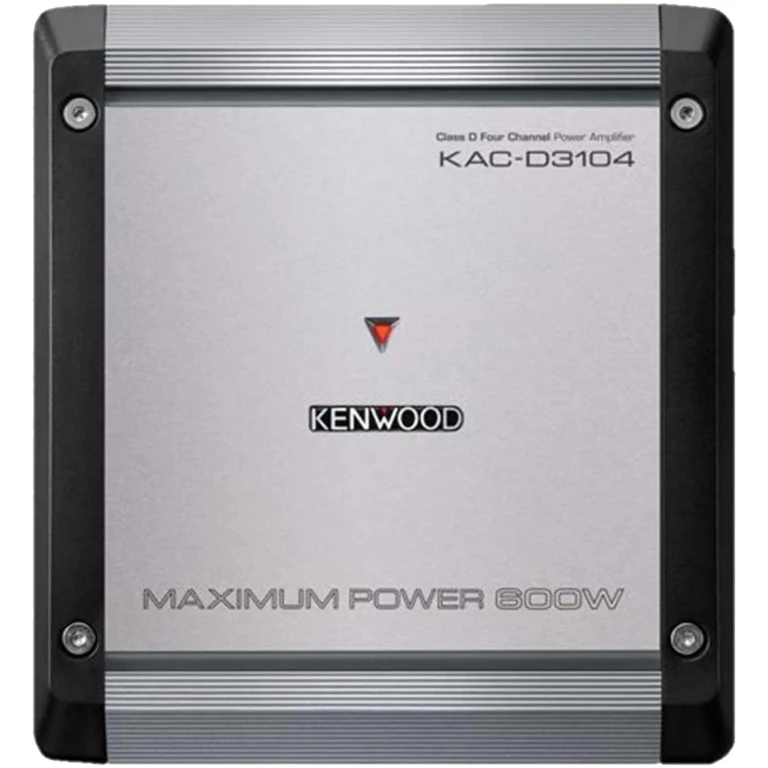 KAC-D3104 4-Channel Class D 600W Max Amplifier with Bass Boost