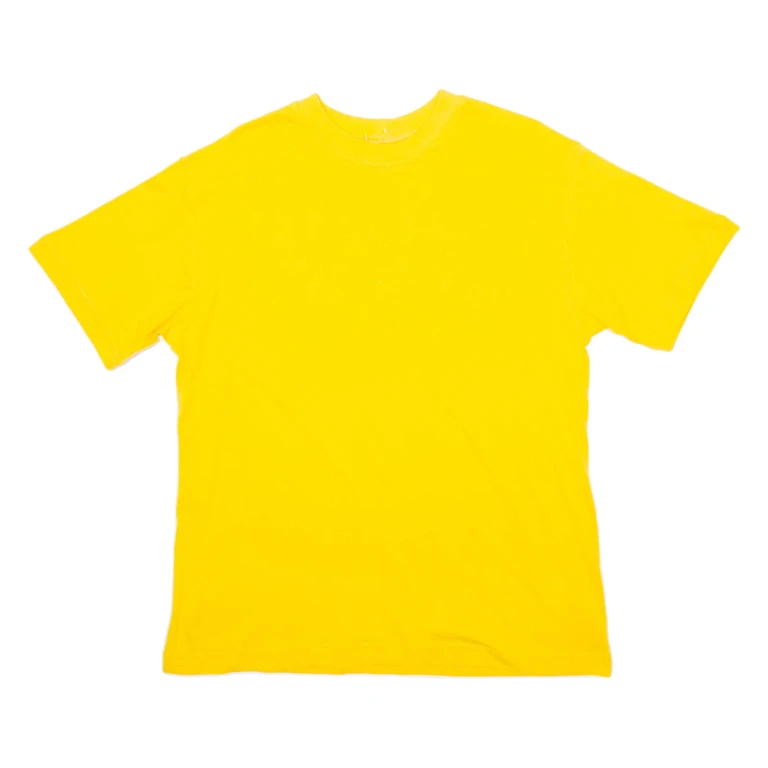 Mens T-Shirt Yellow M