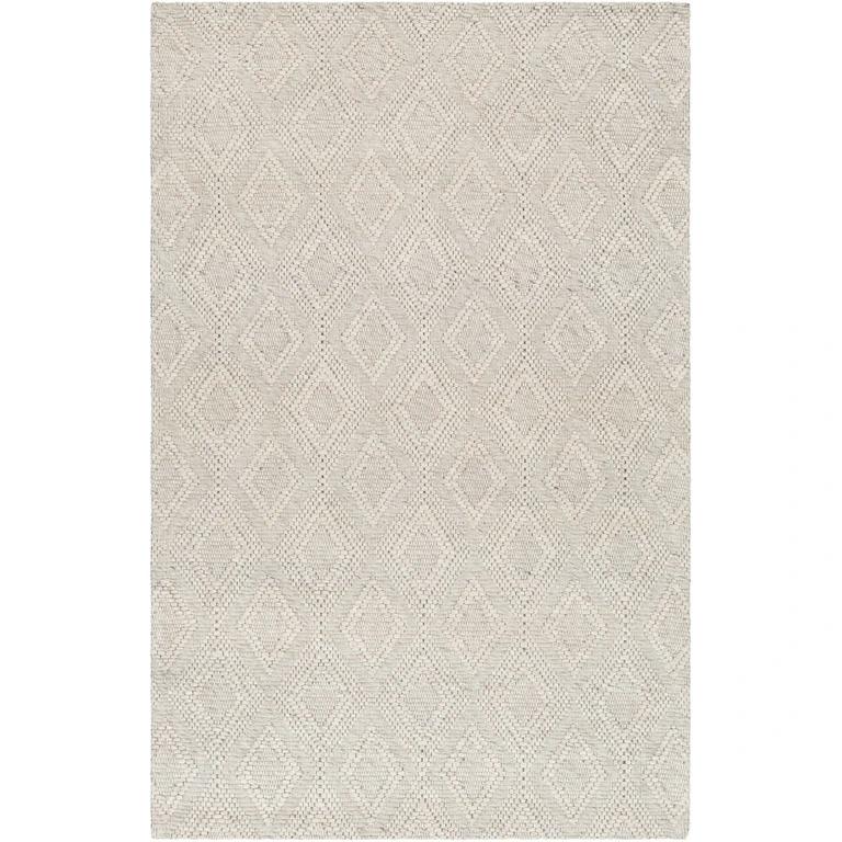 Kasib Beige Hand Woven Area Rug