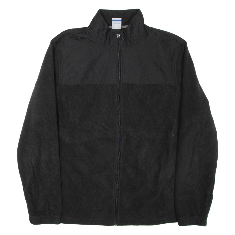 STARTER Mens Fleece Jacket Black L