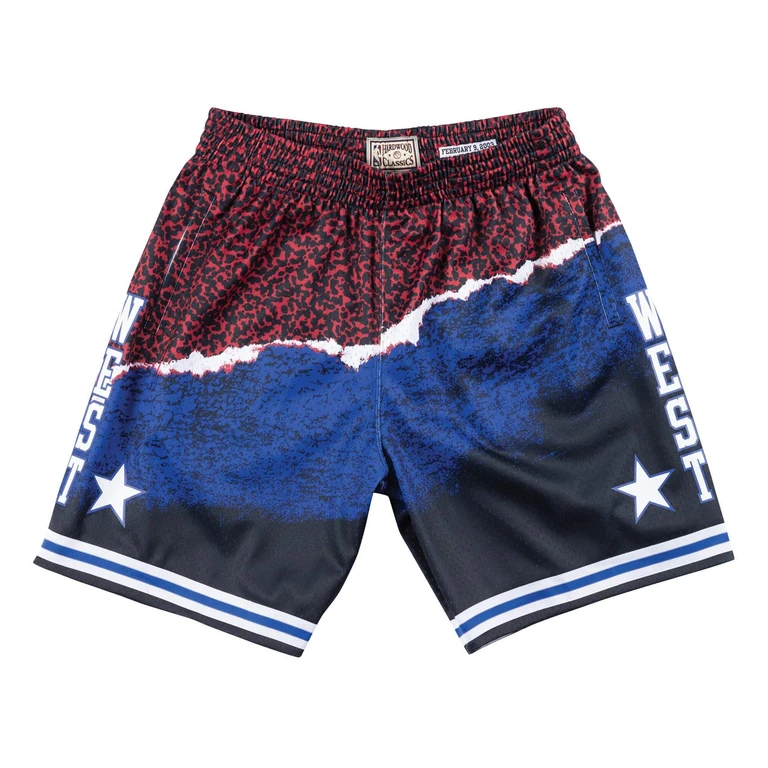 Men's NBA Sublimated Swingman Shorts All Star West 03
