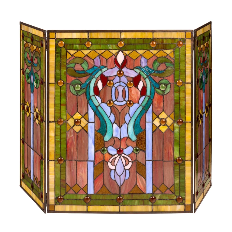 Tiffany Fireplace Screen