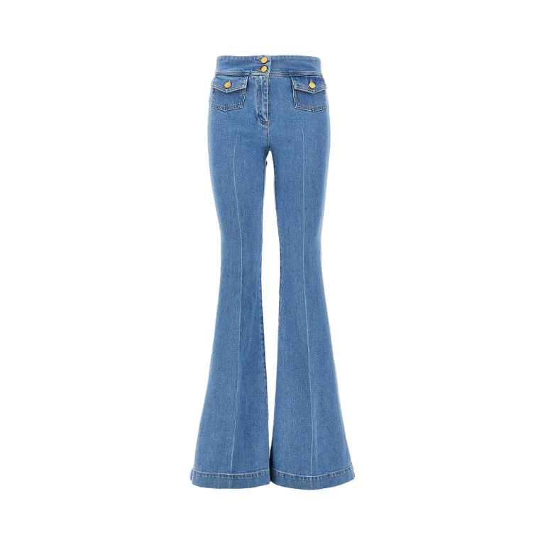 SEAFARER 'Emi' stretch denim flared jeans Woman 32