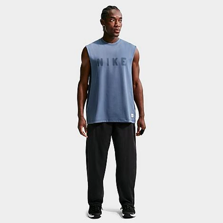 Nike Men's N. A.C. Dri-FIT Woven Training Pants in Black/Pale Ivory/Black Size: XS