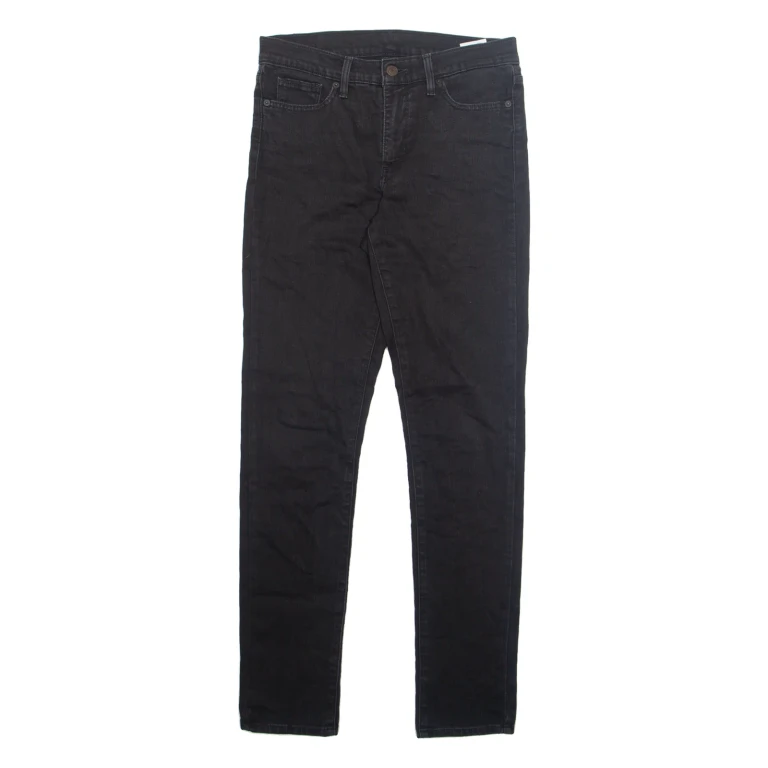 LEVI'S Womens Jeans Black Slim Skinny W29 L32