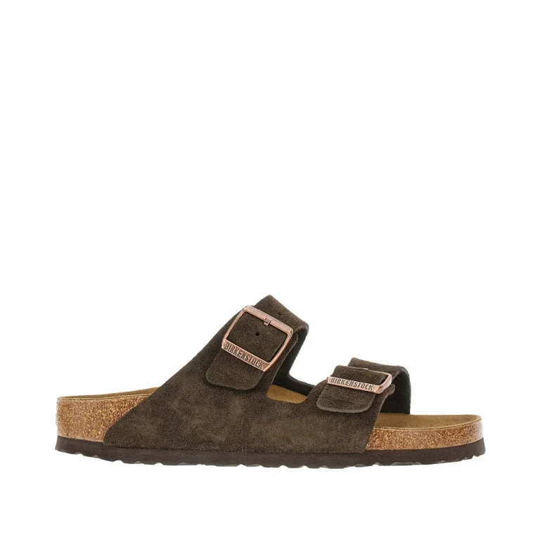 BIRKENSTOCK 'Arizona' suede leather sandals Woman 36