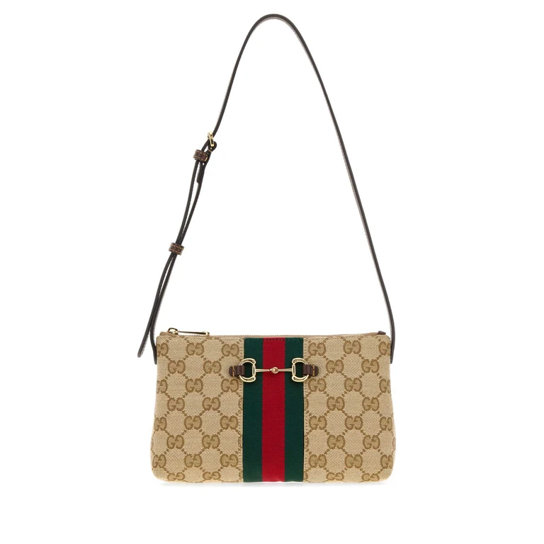 Gucci Gg Fabric Shoulder Bag Vsanddkbrvrvblk Borse A Tracolla - Women