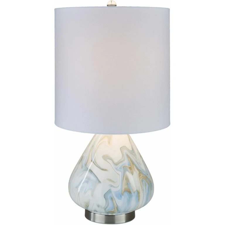 Farnborough Marble Ceramic Table Lamp