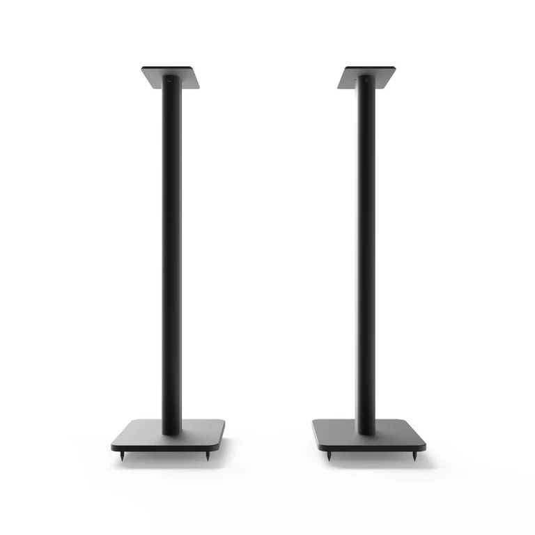 Kanto 32" Bookshelf Speaker Swiveling Floor Stands - Black, Set of 2