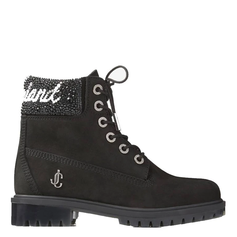 X Timberland 6-Inch Crystal Cuff Boots
