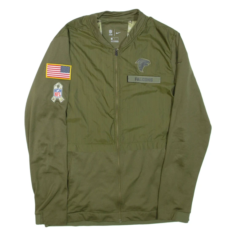 NIKE X NFL Falcons Mens Track Jacket Green USA L