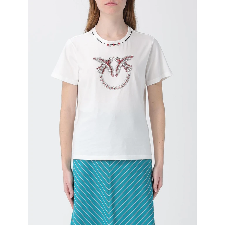 T-Shirt Woman color White (107094A3C7ZR2)